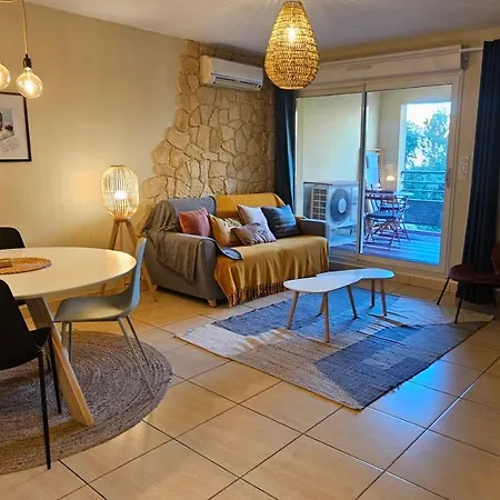 Ravissant T3 Climatise 6 Personnes Apartment Sete Exterior photo