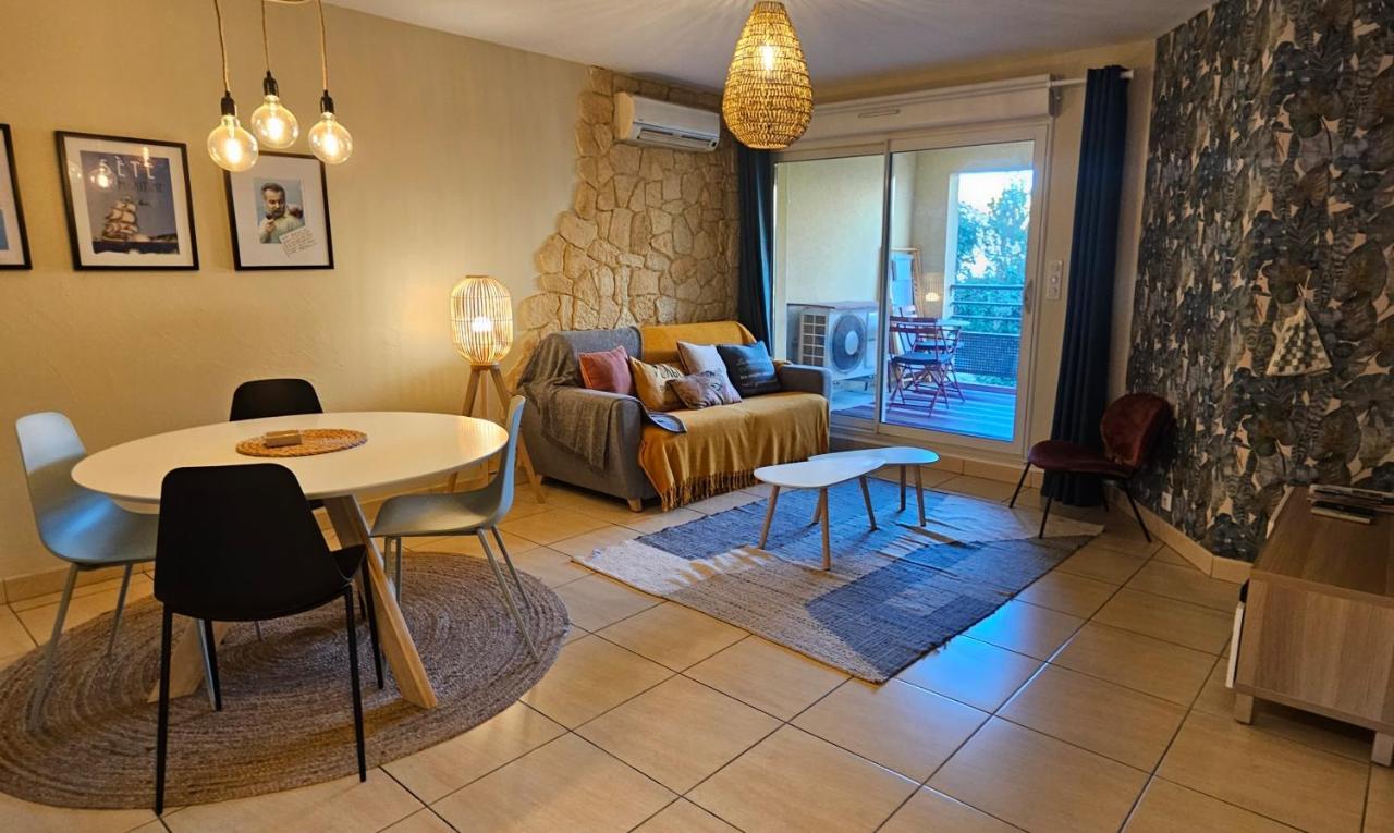 Apartment Ravissant T3 Climatise 6 Personnes Sete